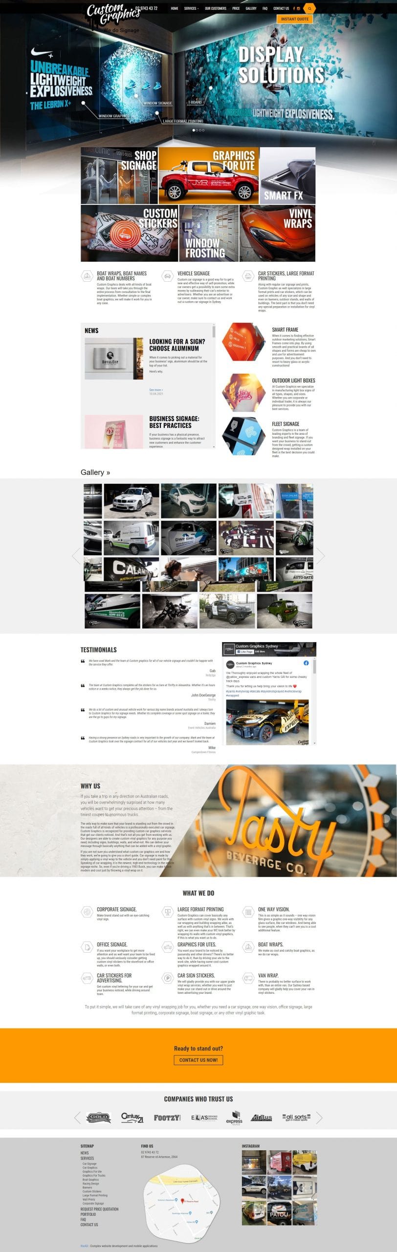 ecommerce web design services